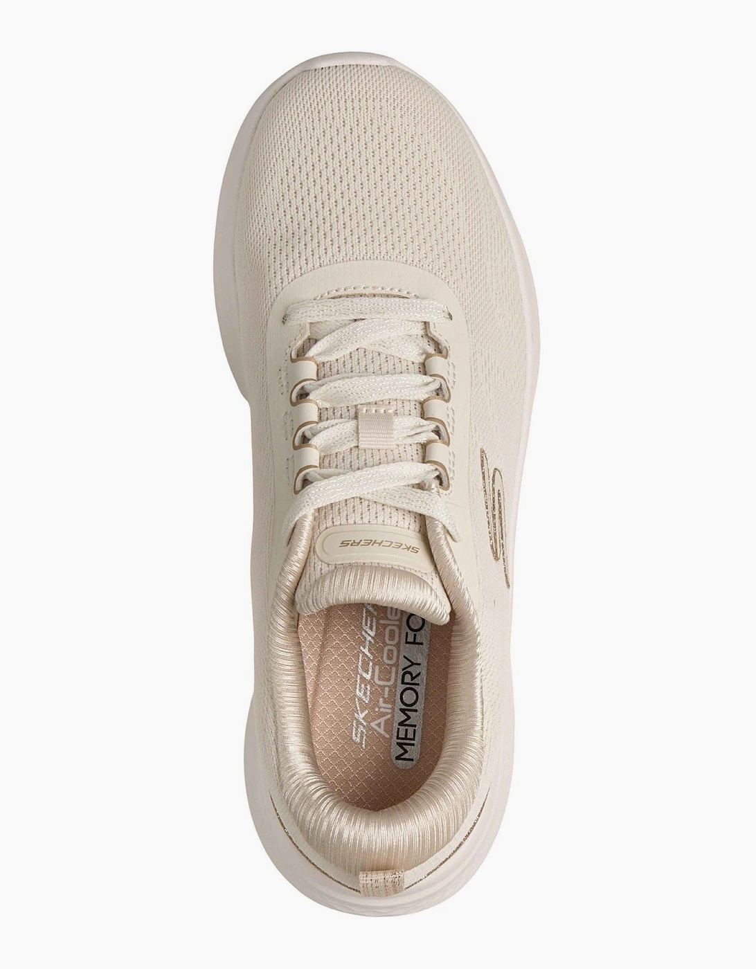Skechers Skech-Lite Pro 2.0 Polyester Women's Natural/Gold Trainers