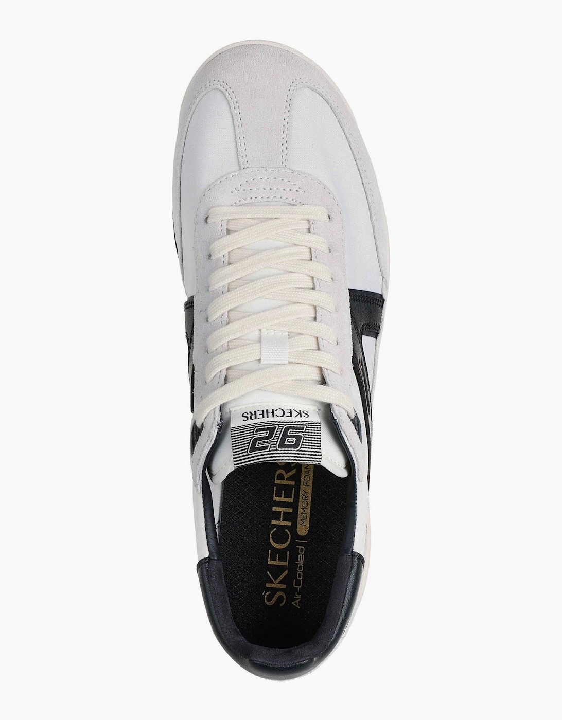 Skechers SKX 92 Spective Leather Men's White/Black Trainers