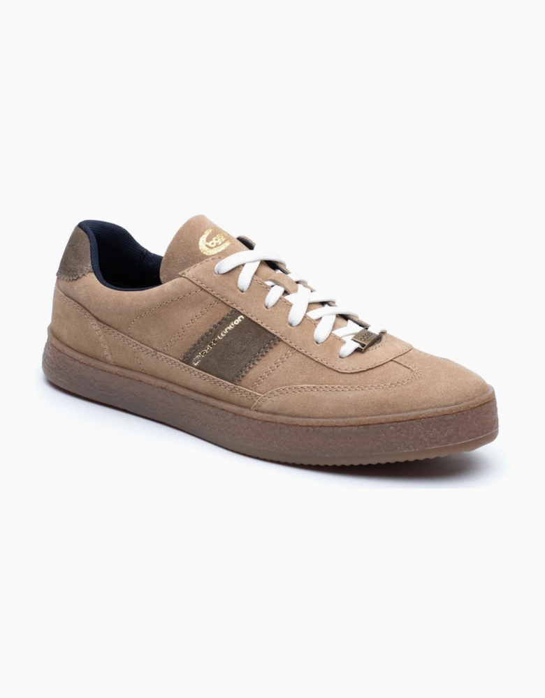 Base London Banksy Leather Men's Sand Trainers