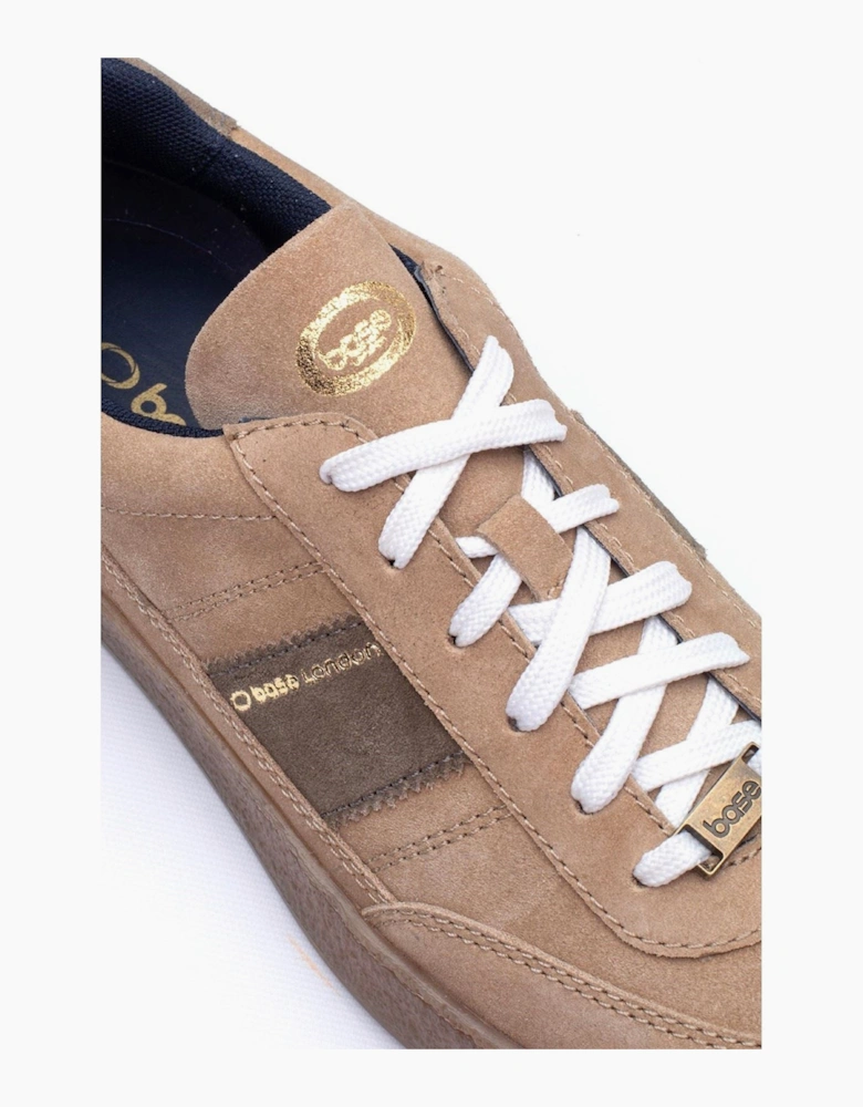 Base London Banksy Leather Men's Sand Trainers