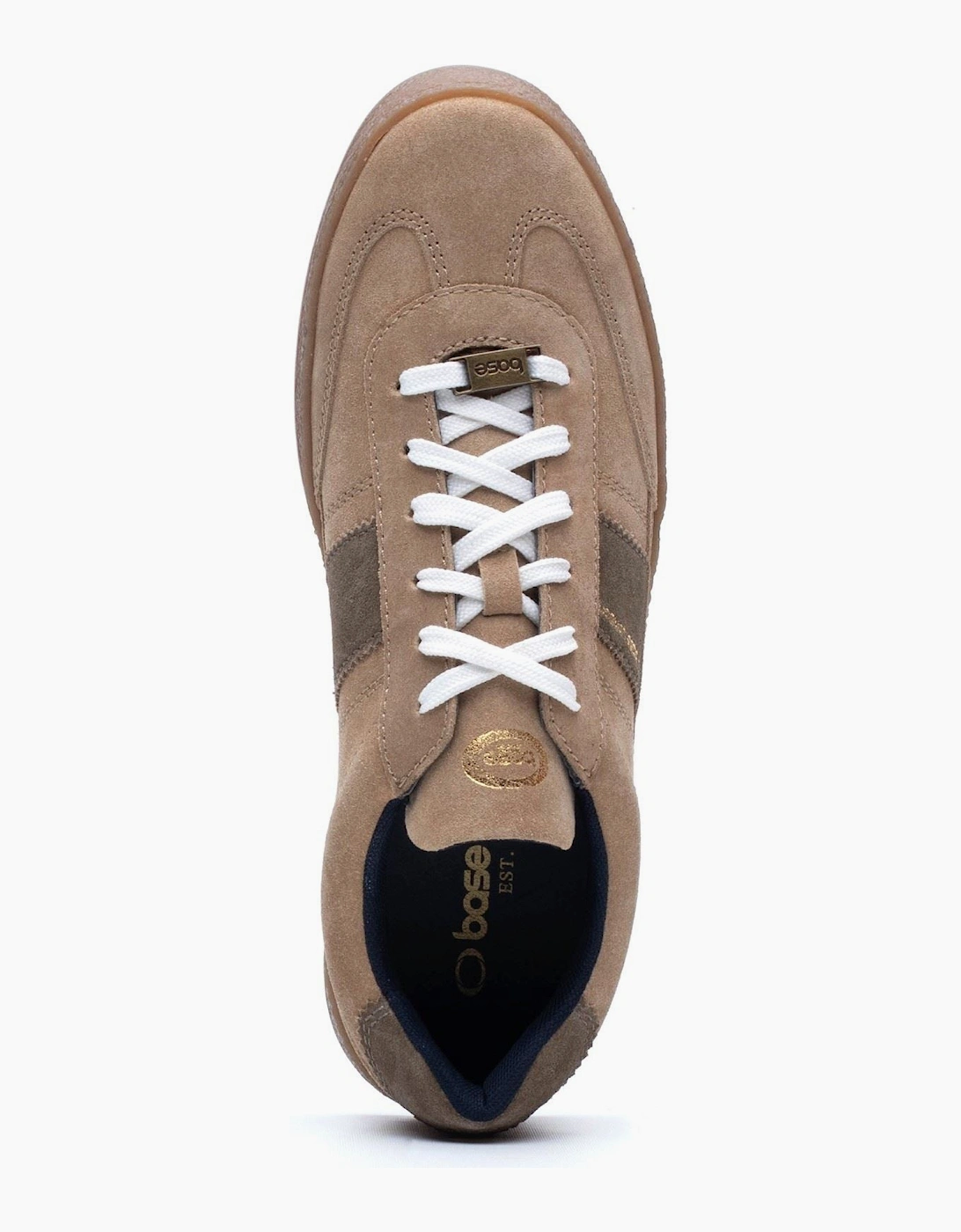 Base London Banksy Leather Men's Sand Trainers