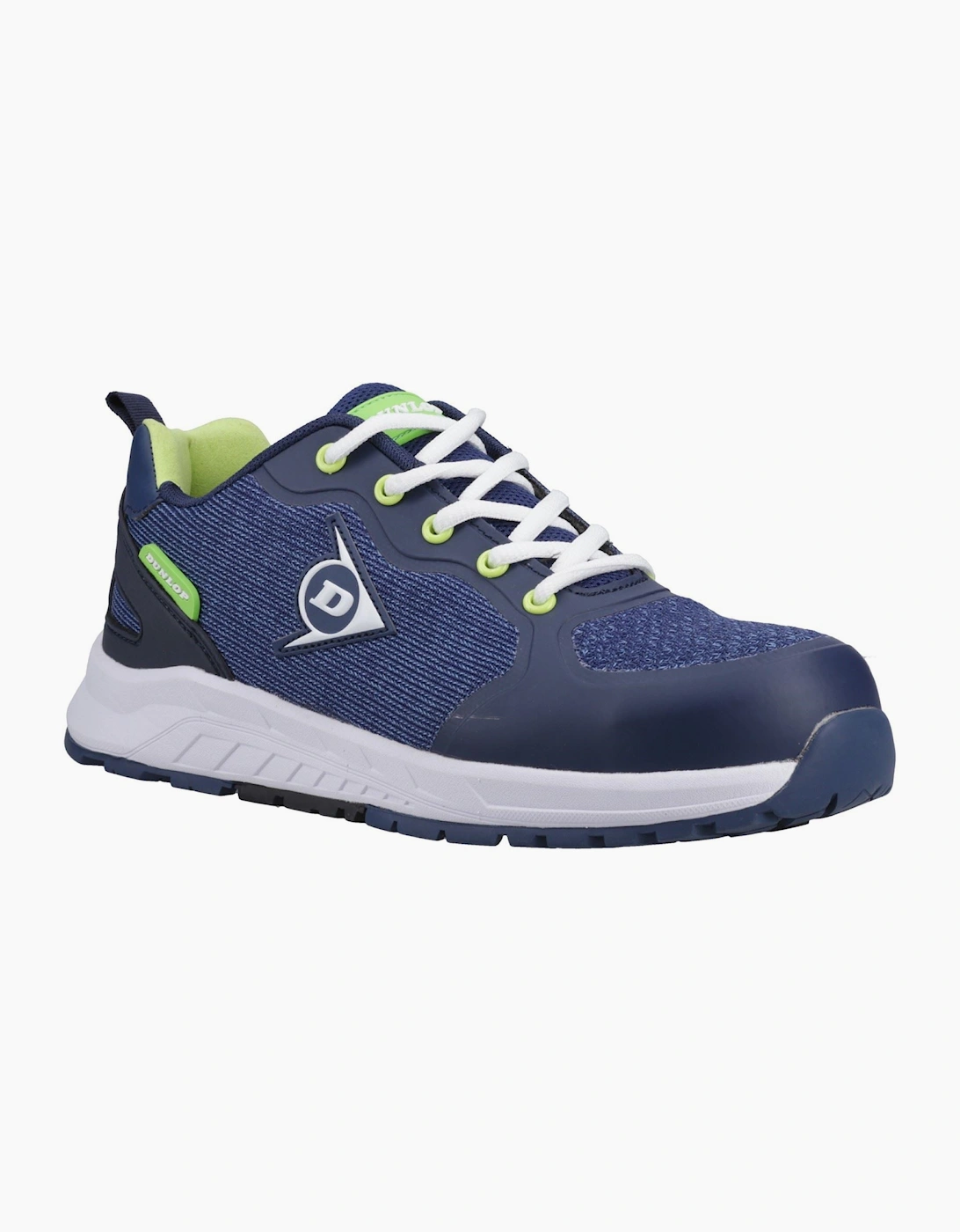 Dunlop T-Max Textile Men's Navy/Lima Safety Trainers, 6 of 5