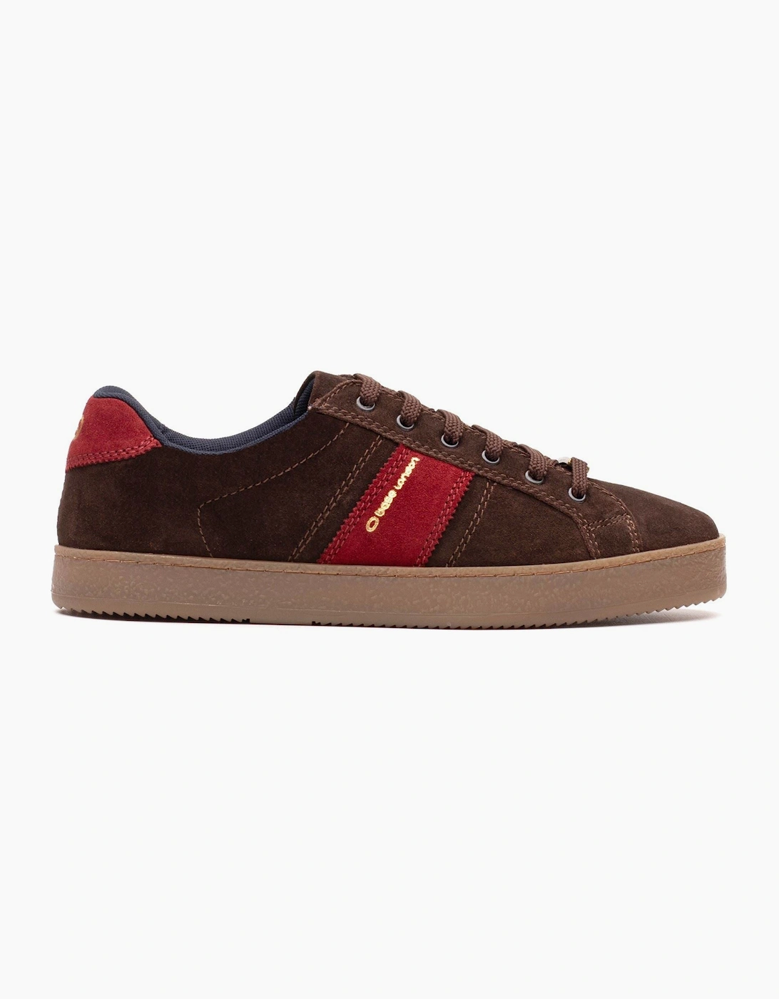 Base London Hopper Leather Men's Brown Trainers