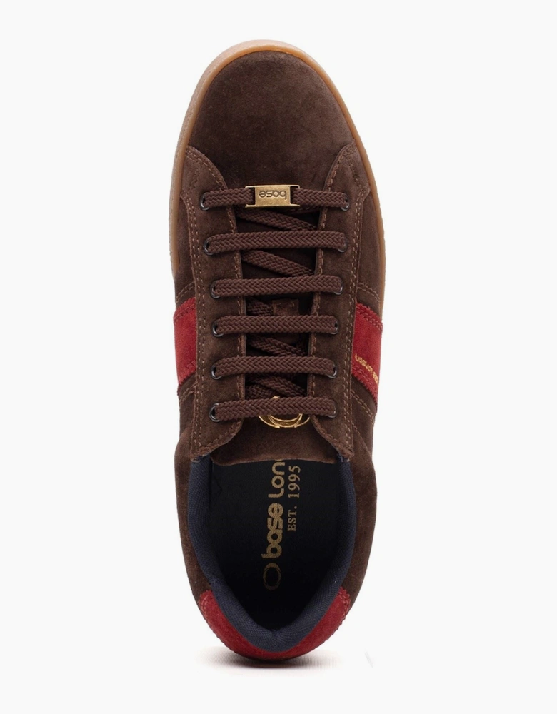 Base London Hopper Leather Men's Brown Trainers