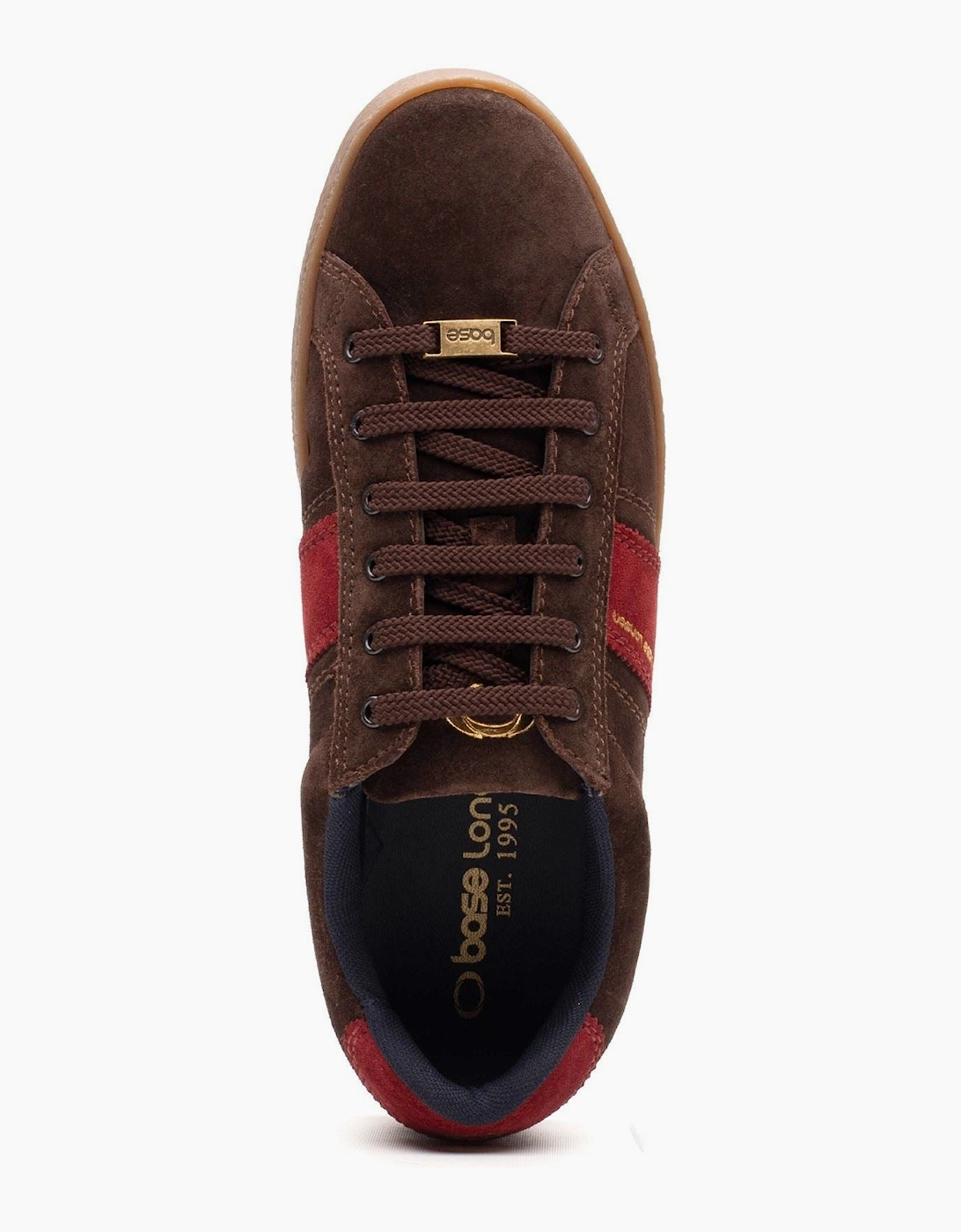 Base London Hopper Leather Men's Brown Trainers