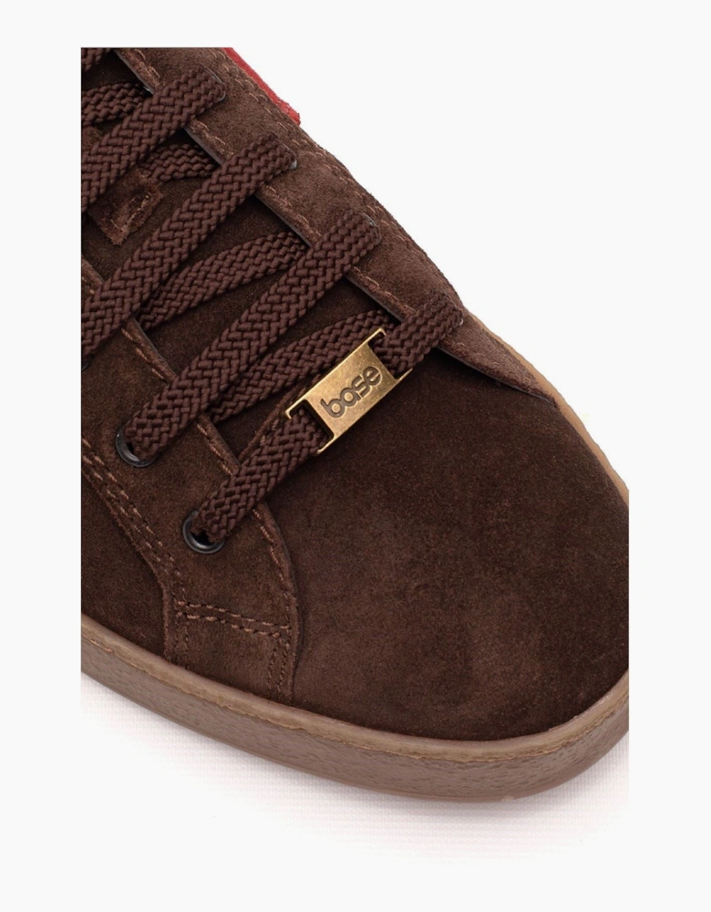 Base London Hopper Leather Men's Brown Trainers