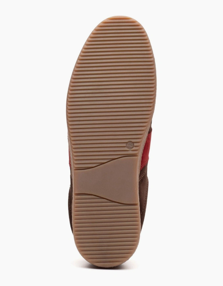 Base London Hopper Leather Men's Brown Trainers
