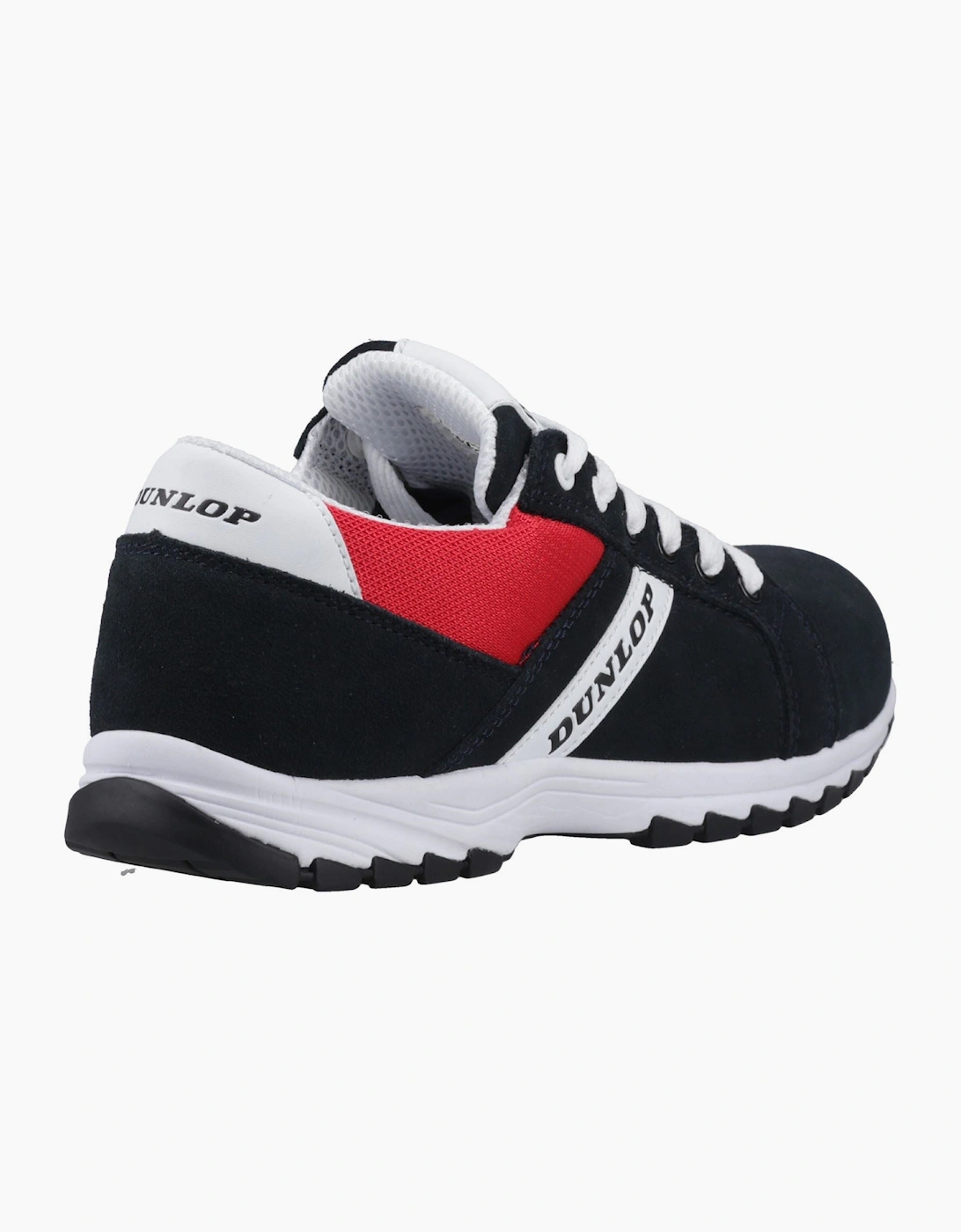 Dunlop Street Response Suede Men's Dark Blue/Red/White Safety Trainers