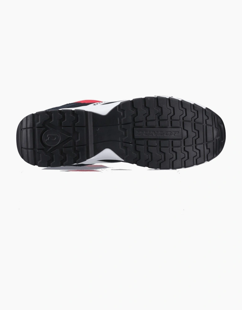 Dunlop Street Response Suede Men's Dark Blue/Red/White Safety Trainers