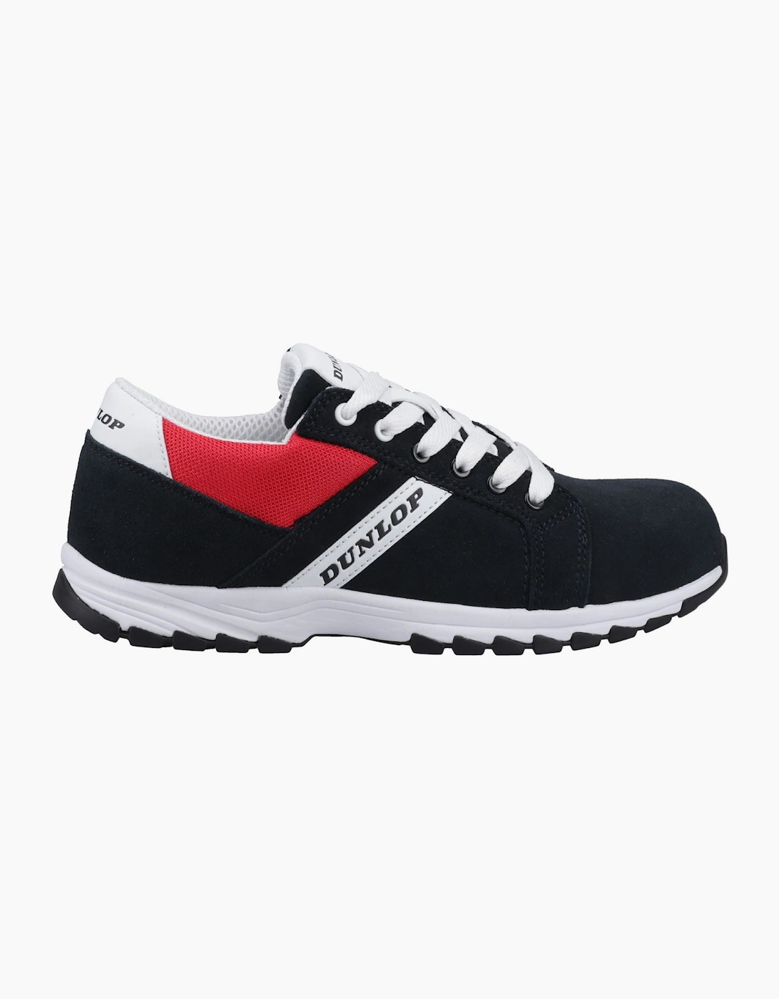 Dunlop Street Response Suede Men's Dark Blue/Red/White Safety Trainers