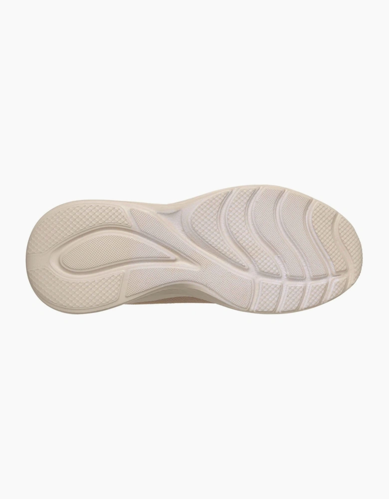 Skechers Bobs Squad Waves Current Look Textile Women's Taupe Trainers