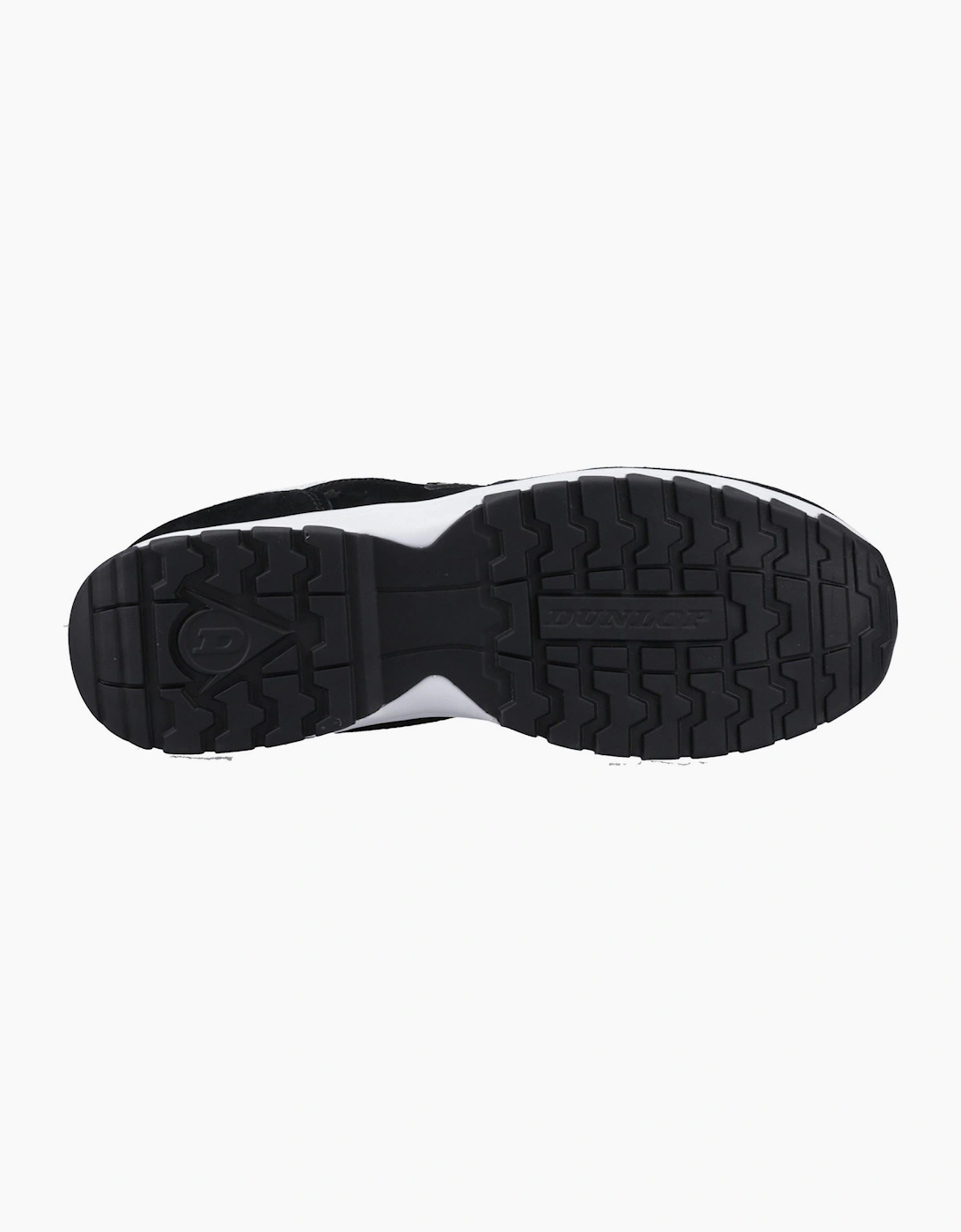 Dunlop Arrow Suede Men's Black/Red/White Safety Trainers
