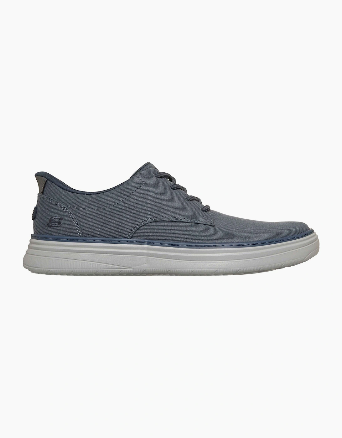 Skechers Hyland Justino Textile Men's Navy Lace-Up Shoes