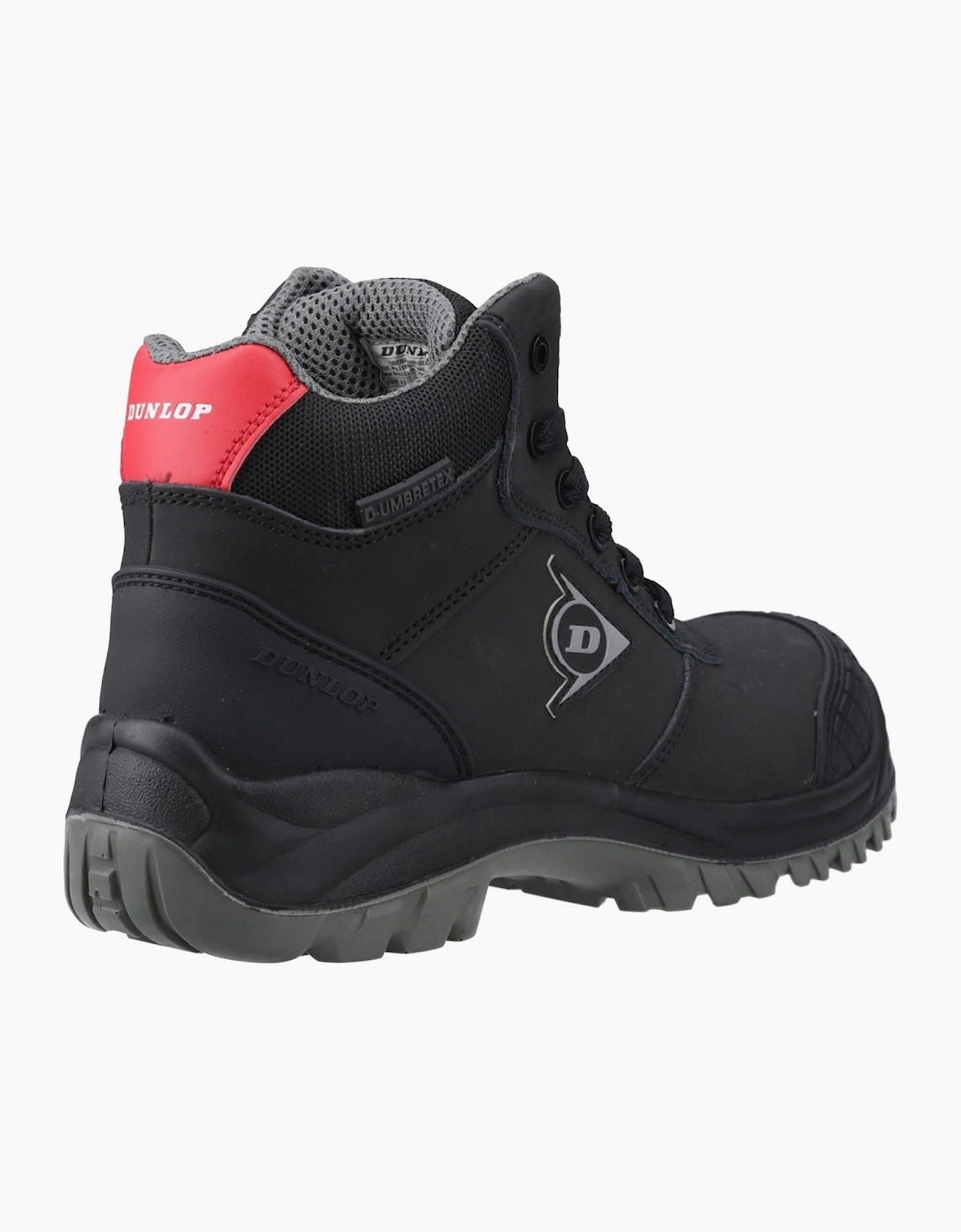 Dunlop First One Adv Titan Nubuck Men's Black/Red Safety Boots