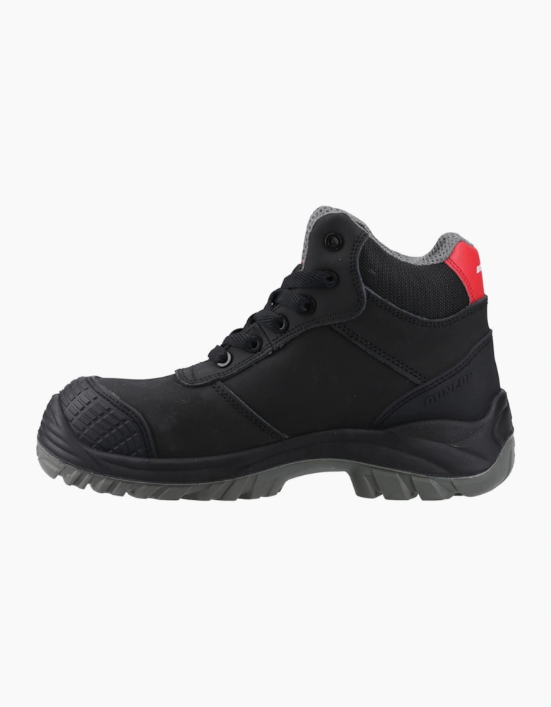 Dunlop First One Adv Titan Nubuck Men's Black/Red Safety Boots