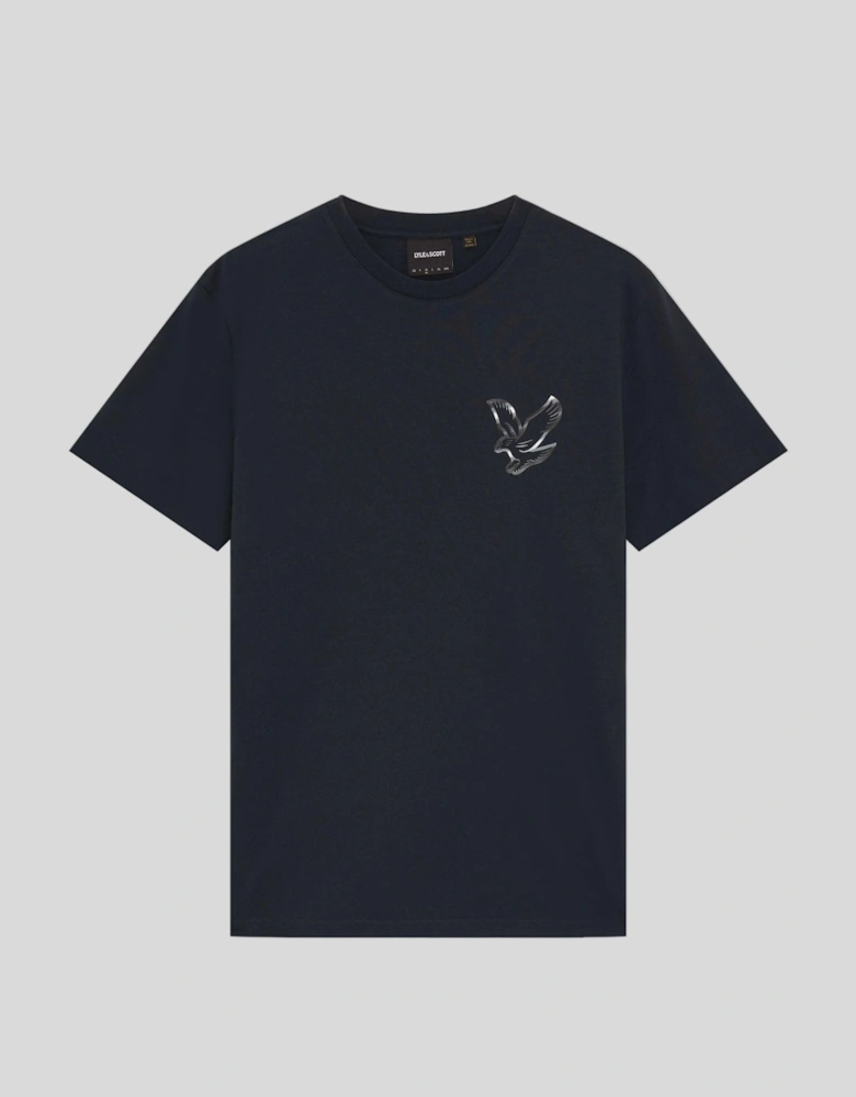 Back Print Graphic T-Shirt