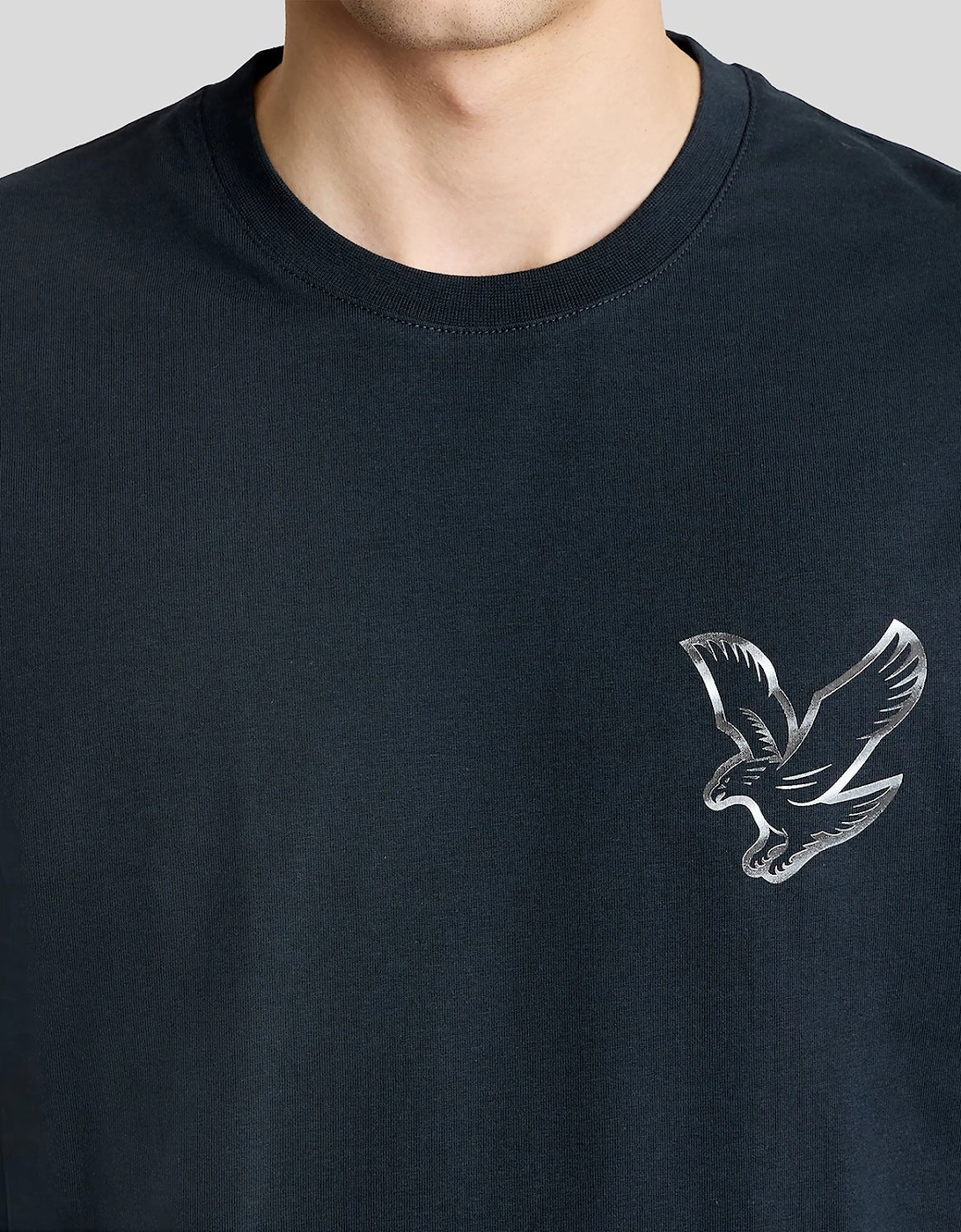 Back Print Graphic T-Shirt