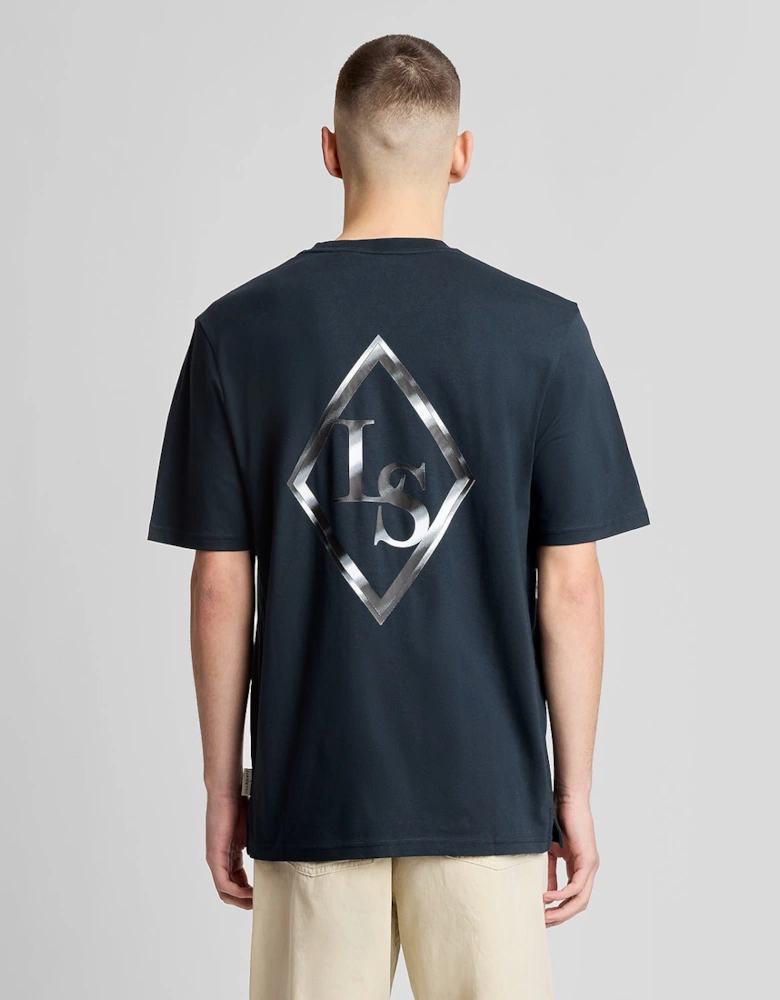 Back Print Graphic T-Shirt