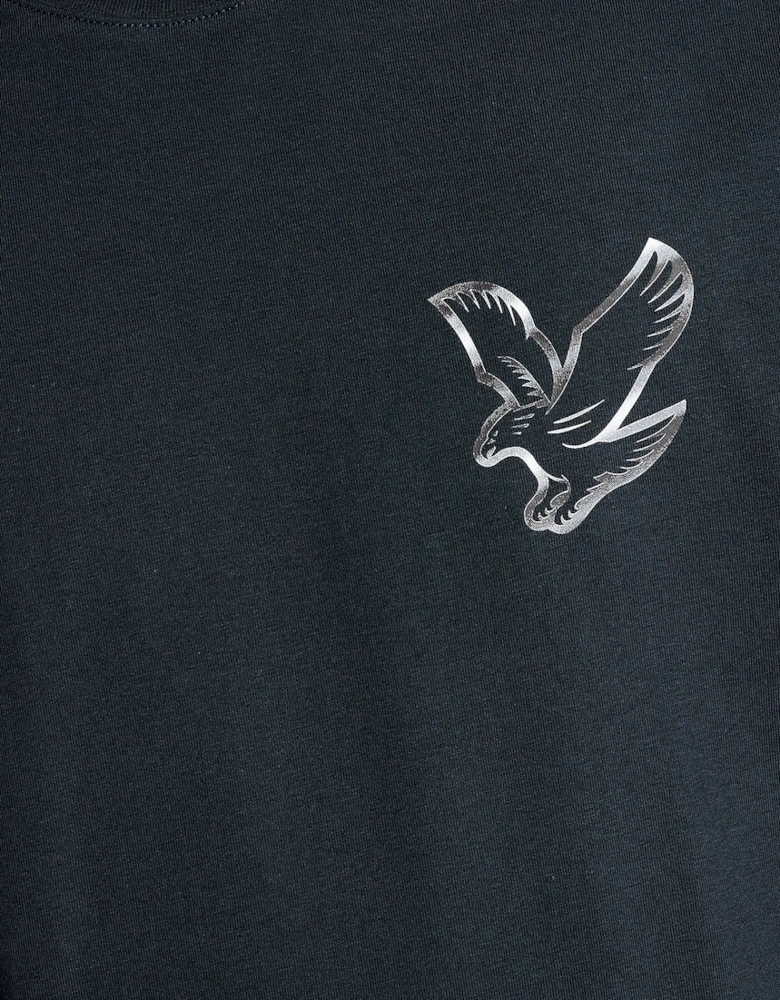 Back Print Graphic T-Shirt