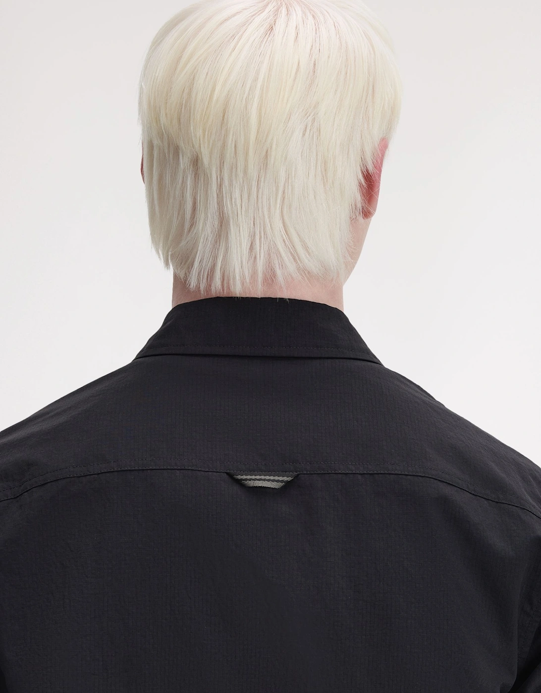 Fred Perry M2402 Ripstop Pocket Overshirt - Black