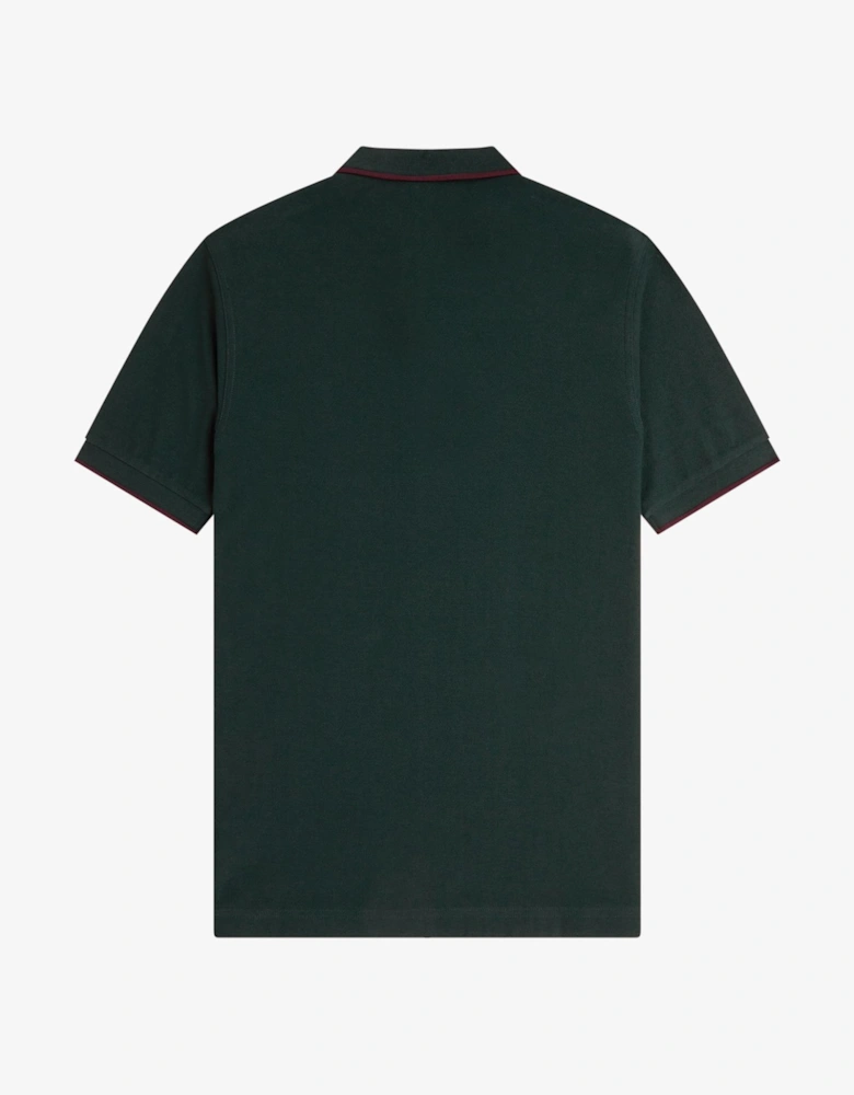 Fred Perry M2383 Crepe Pique Polo Shirt - Grass Roots