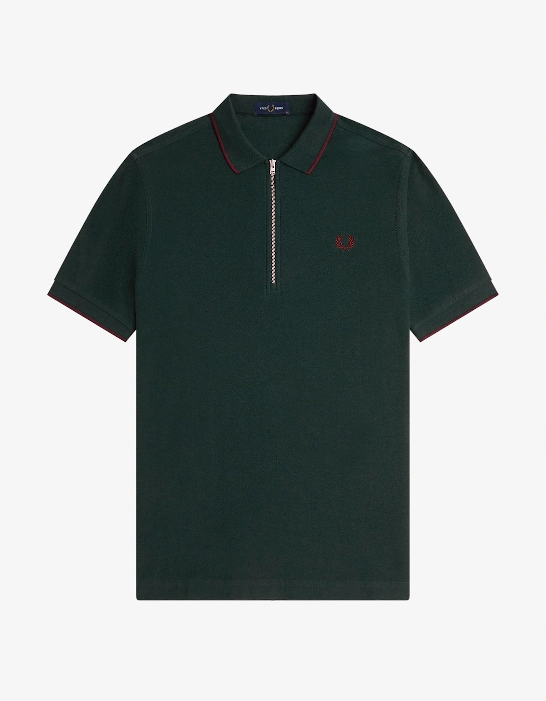 Fred Perry M2383 Crepe Pique Polo Shirt - Grass Roots