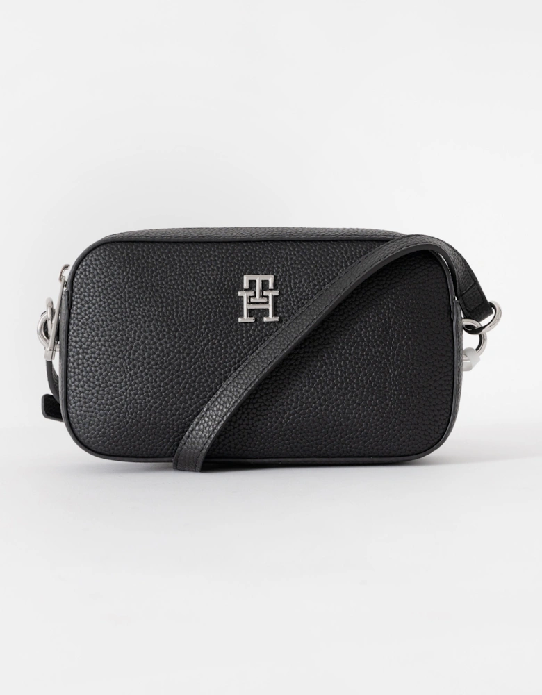 Tommy Hilfiger TH Emblem Womens Camera Bag - Black