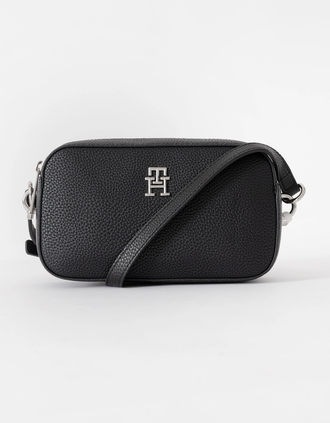 Tommy Hilfiger TH Emblem Womens Camera Bag - Black