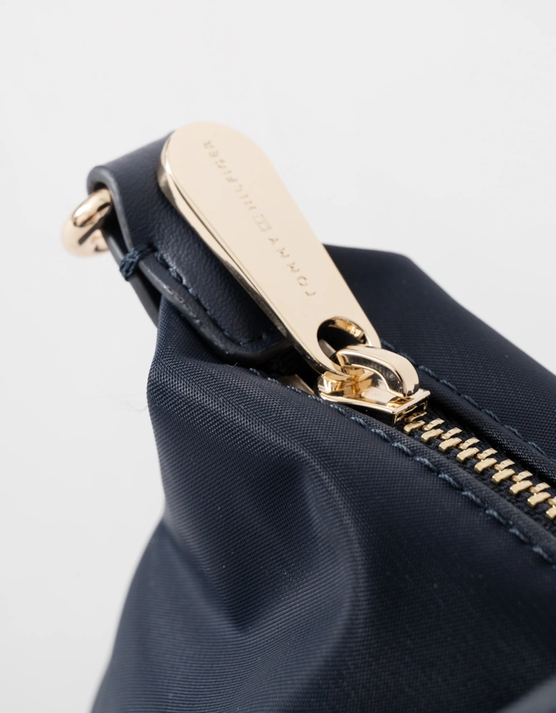 Tommy Hilfiger Poppy TH Womens Small Tote Bag - Space Blue