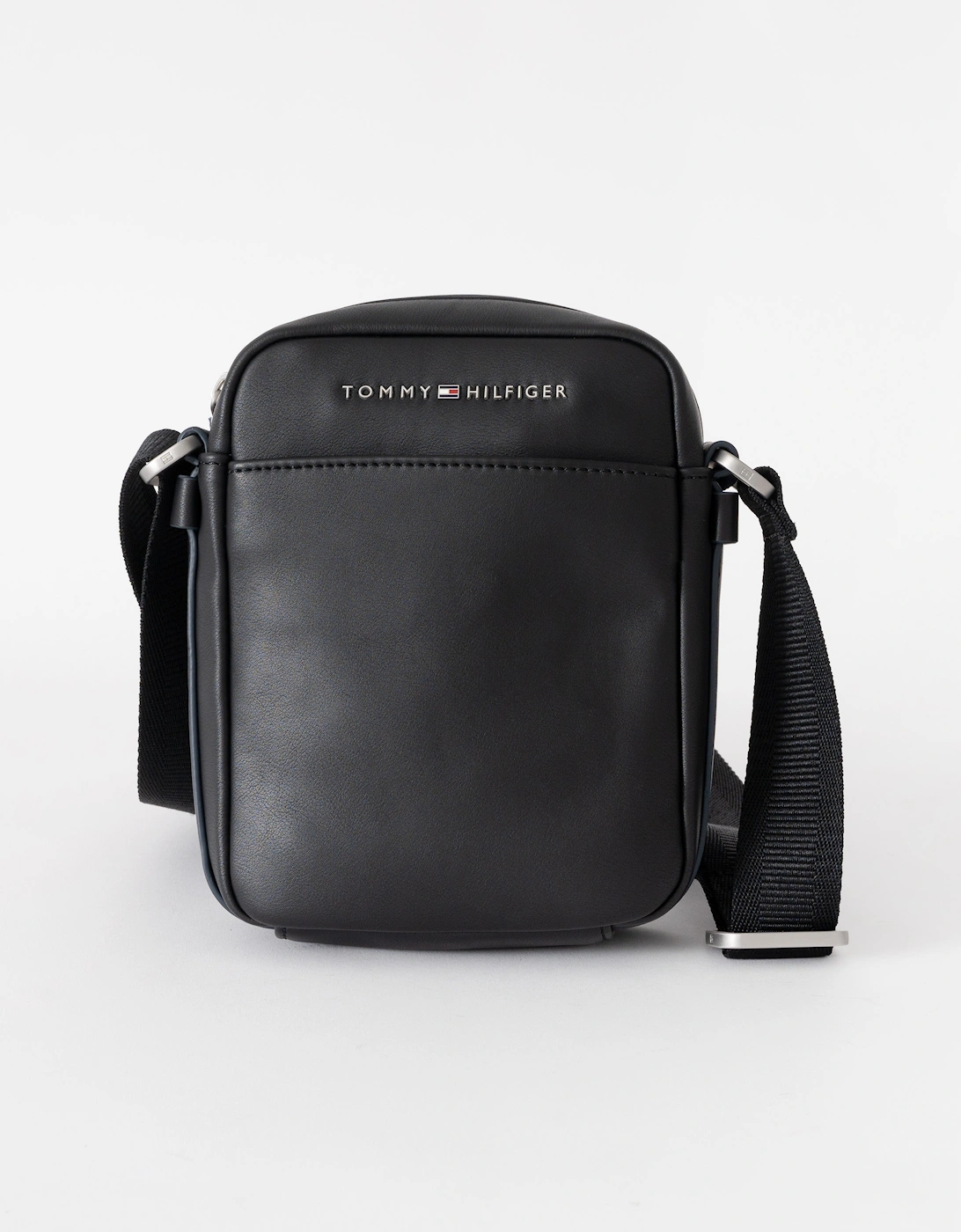 Tommy Hilfiger Men's Black Th City Mini Reporter Beg - Size: One Size