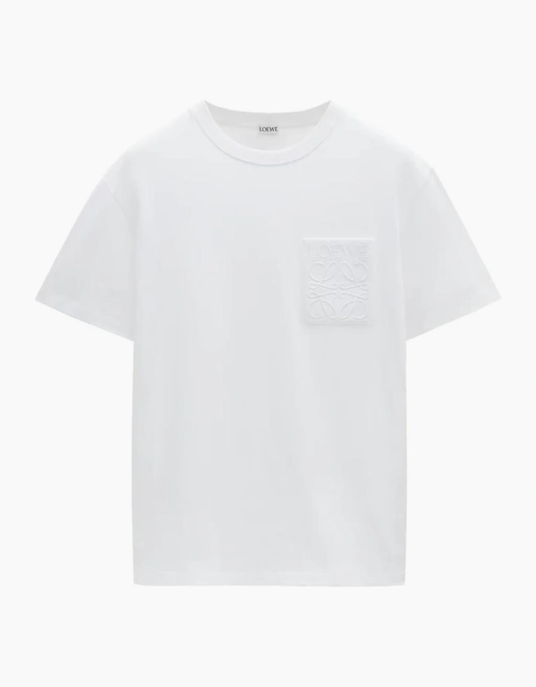 LOEWE Pocket Anagram Relaxed T-Shirt White