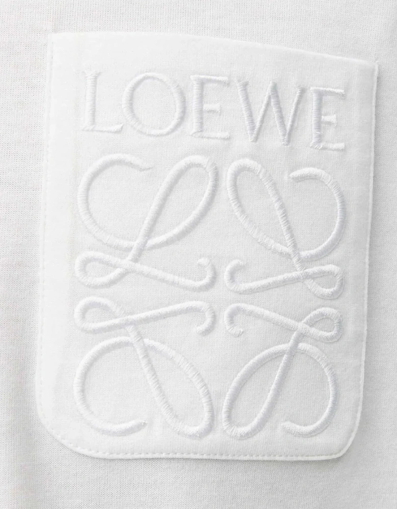LOEWE Pocket Anagram Relaxed T-Shirt White