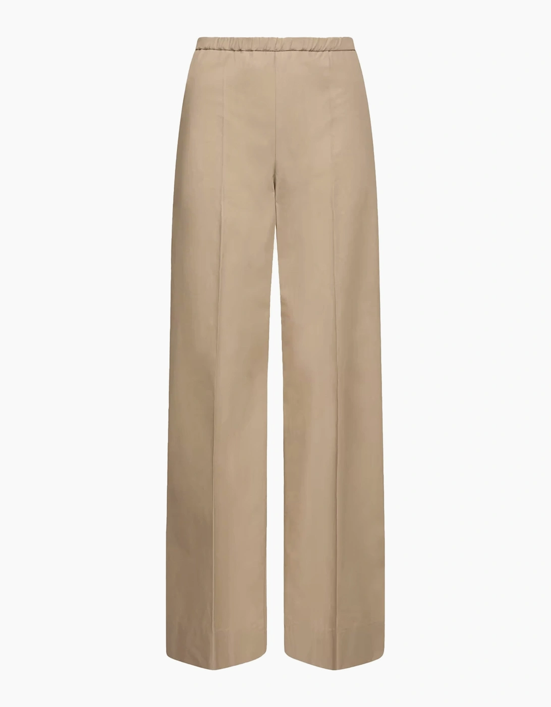 Womens Open Cuff Trousers Beige, 6 of 5