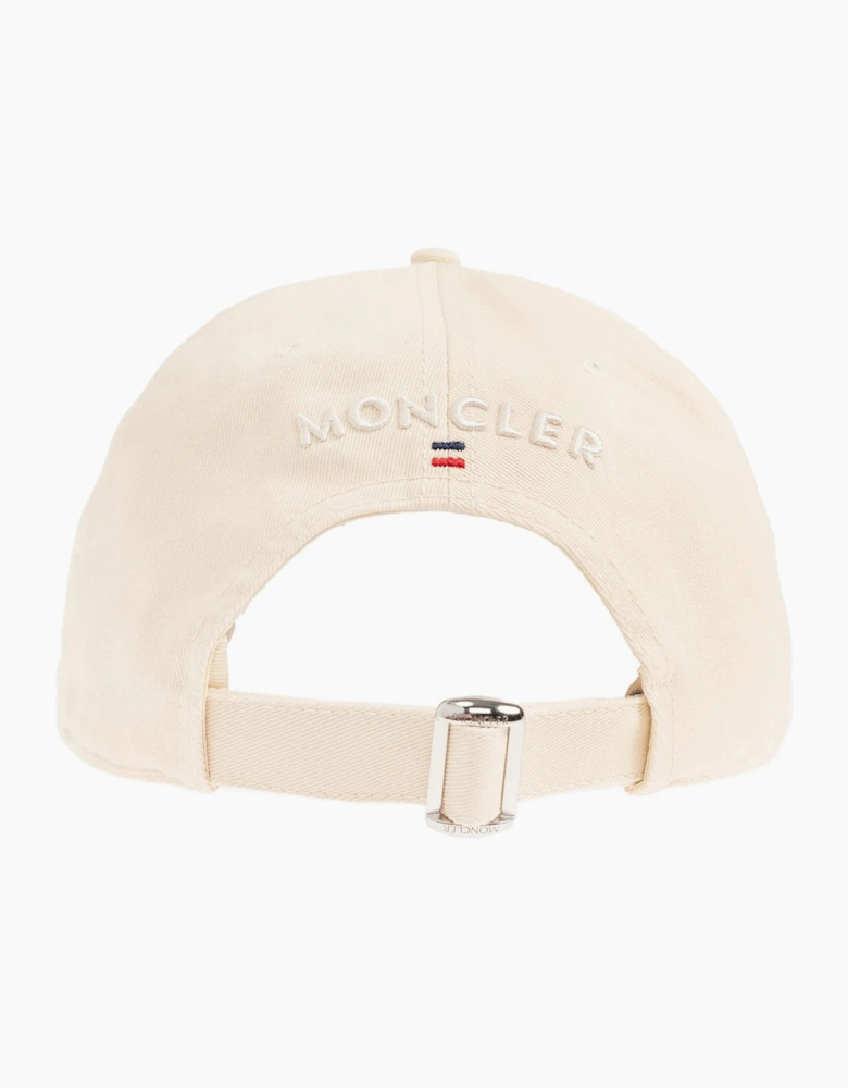 Triple Logo Cap Beige