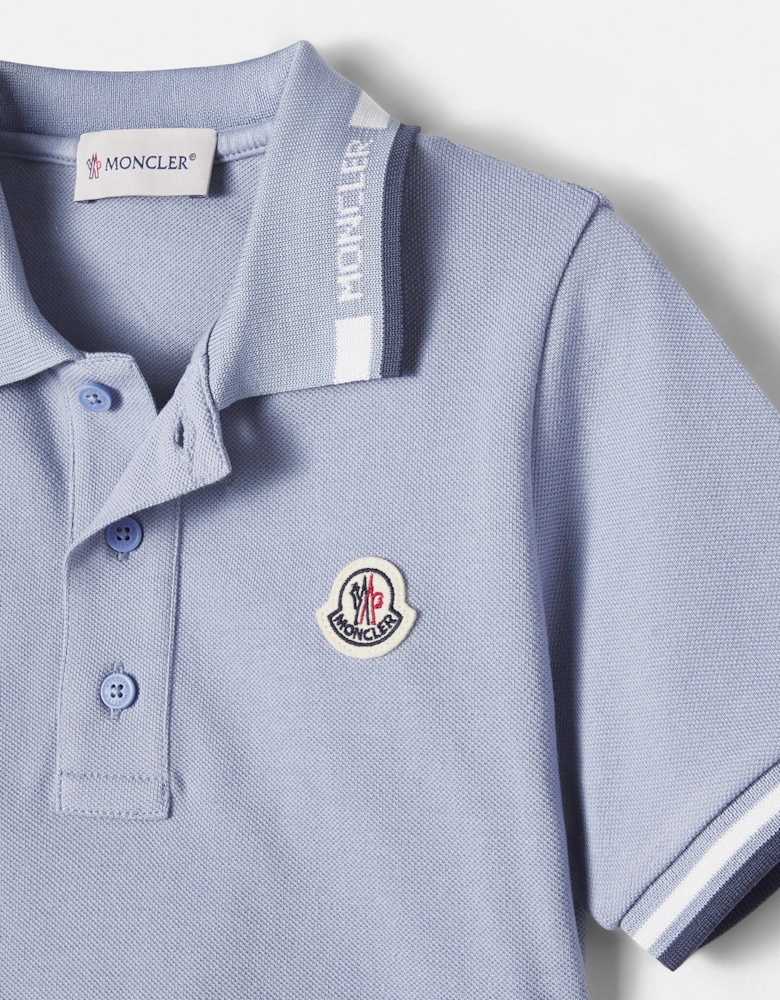 Kids Archive Logo Polo Blue