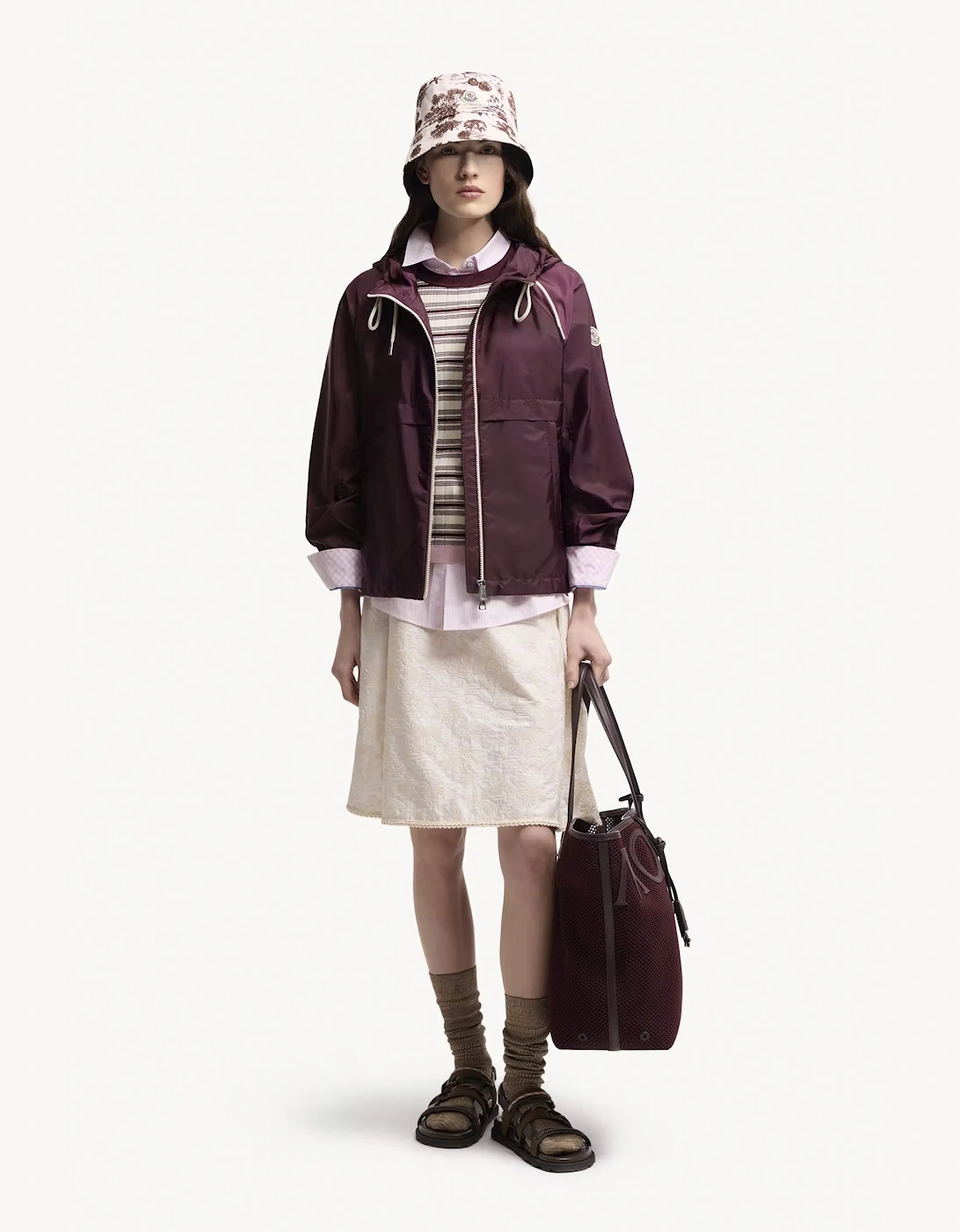 Womens Coquelicot Jacket Burgundy