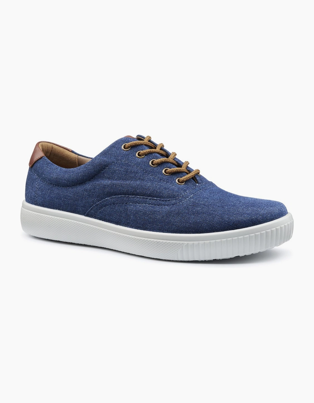 Hotter Men's Navy Rowan Trainers - Size: 7