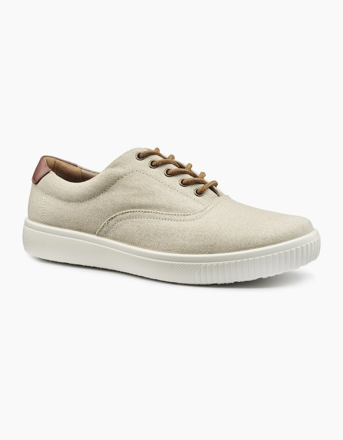 Hotter Men's Tan Rowan Trainers - Size: 6