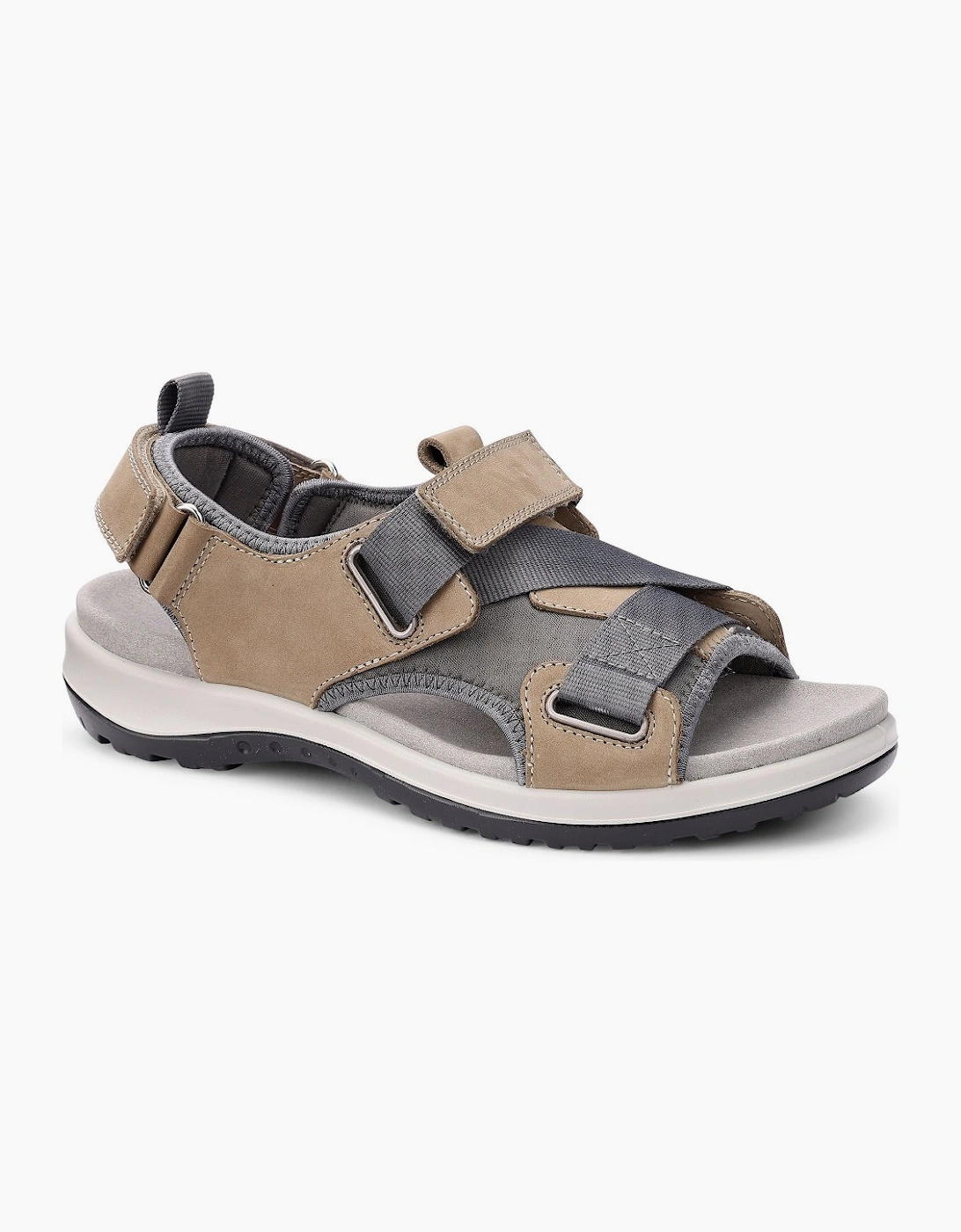 Hotter Women's Brown Pursue Wide Fit Sandals - Size: 4.5
