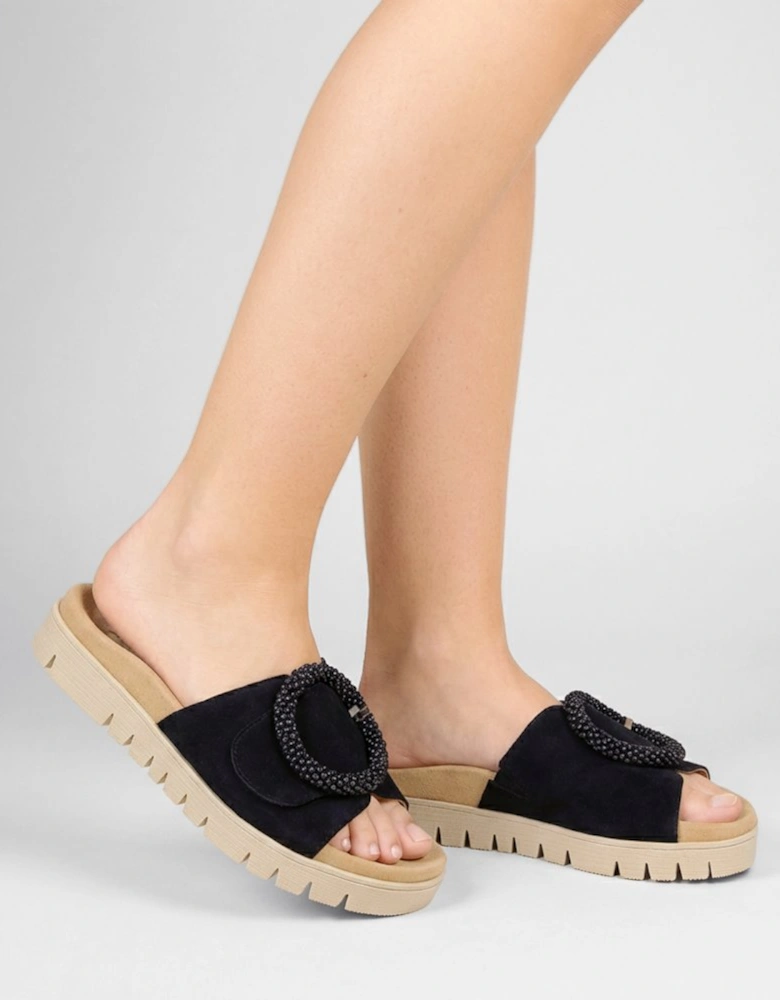Everly Womens Mule Sandals