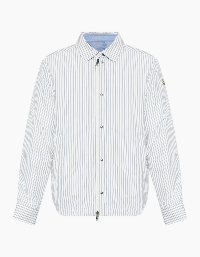 Reversible Crescent Shirt Jacket Blue