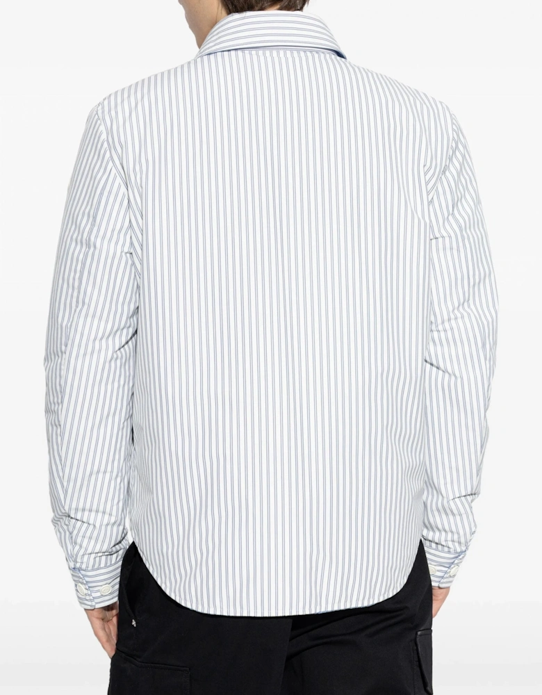 Reversible Crescent Shirt Jacket Blue
