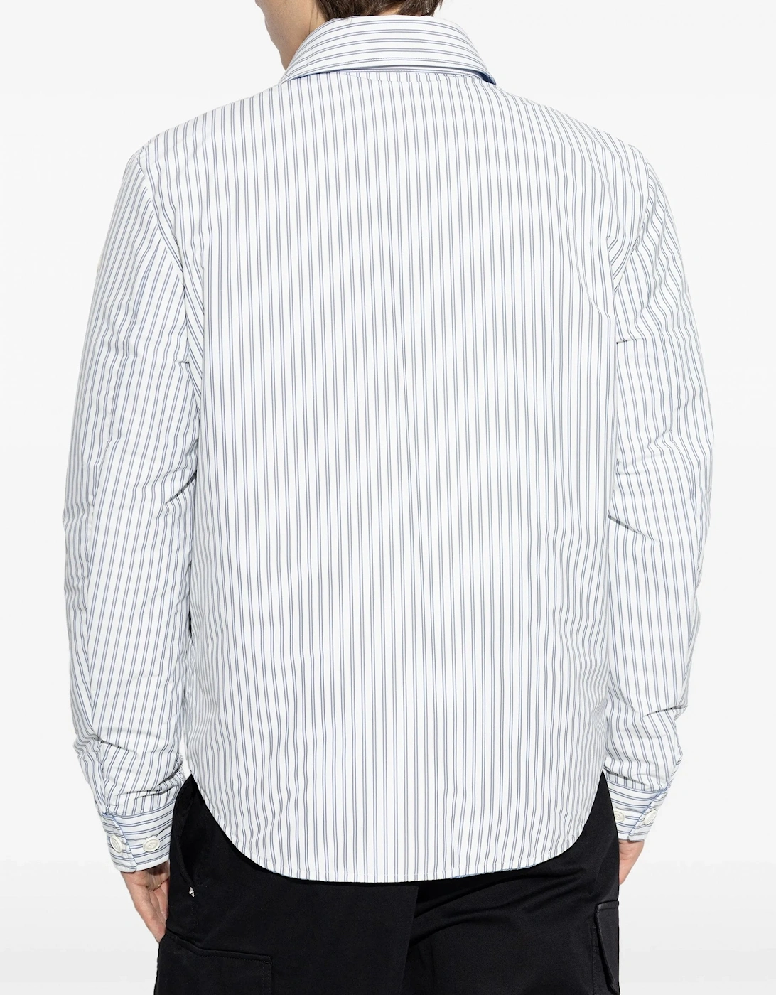Reversible Crescent Shirt Jacket Blue