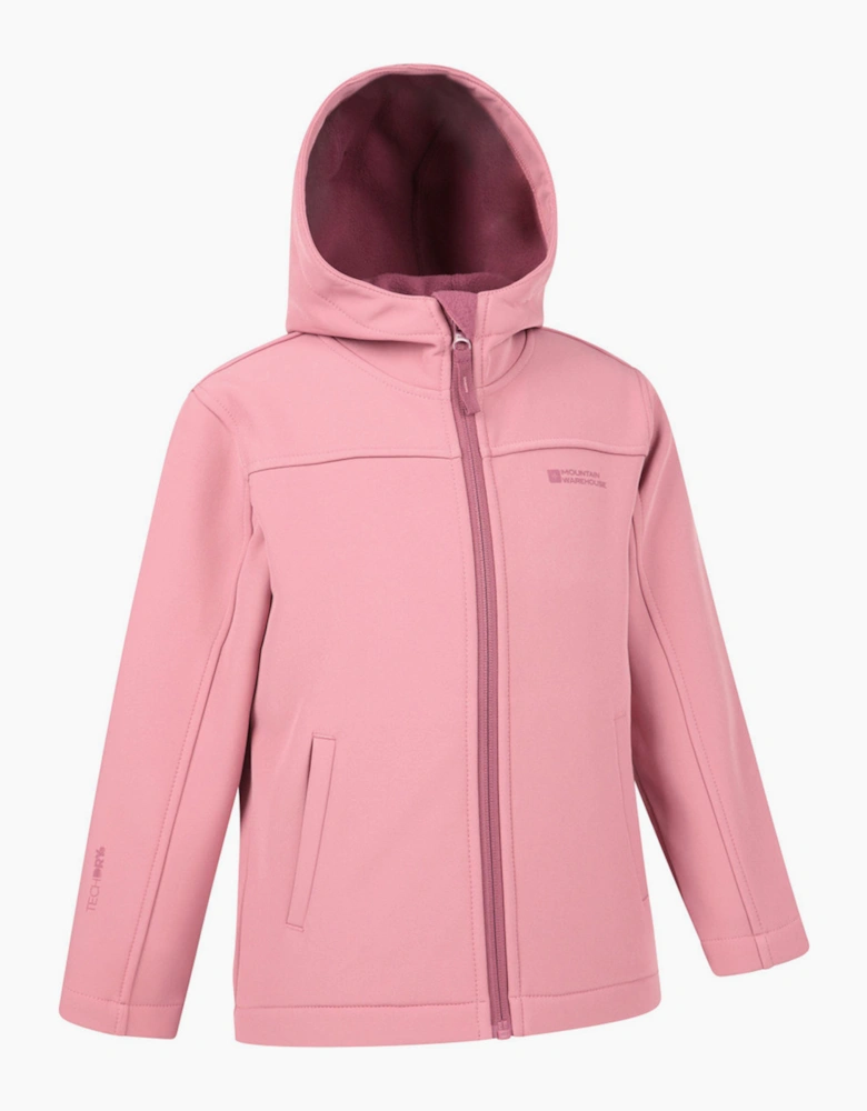 Mountain Warehouse Childrens/Kids Water Resistant Soft Shell Jacket