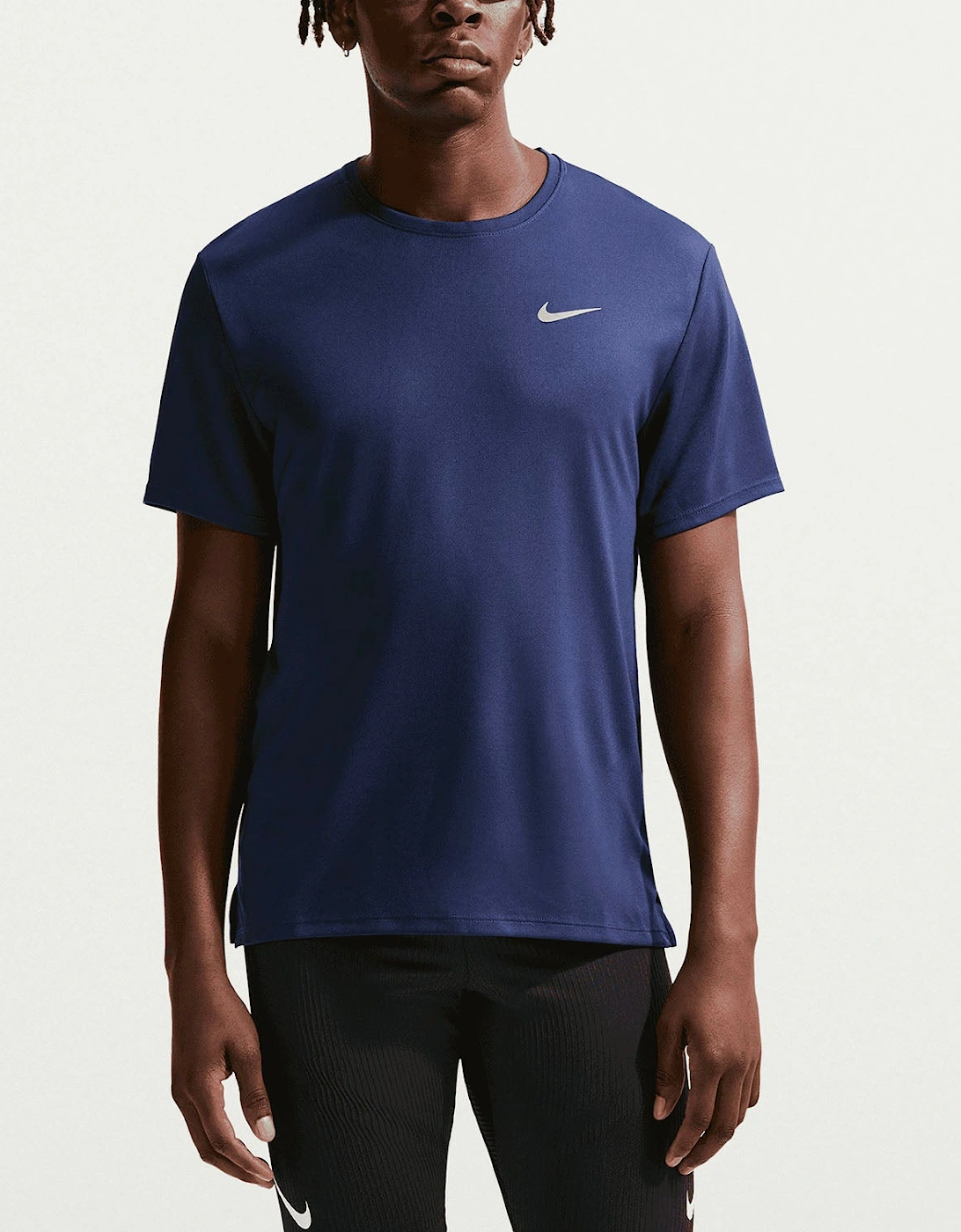 Nike Men's Navy Miler Dri Fit T-Shirt  42 Xl