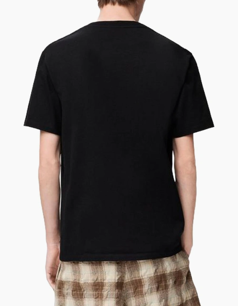 Loewe Pocket Embroidered Logo T-shirt in Black