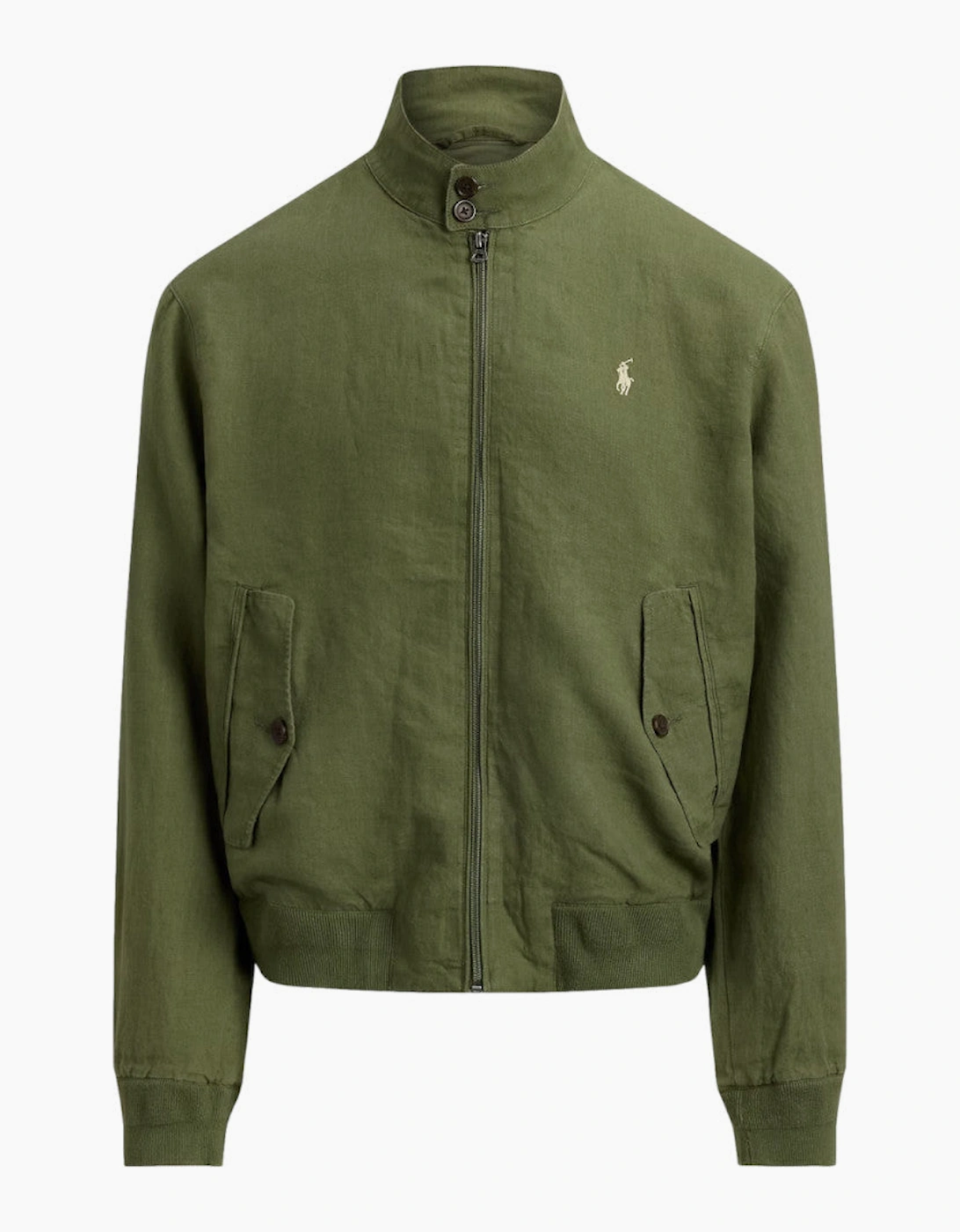 Men's Polo Ralph Lauren Linen Herringbone Jacket 003 Garden Trail - Tan - Size: 38/Regular