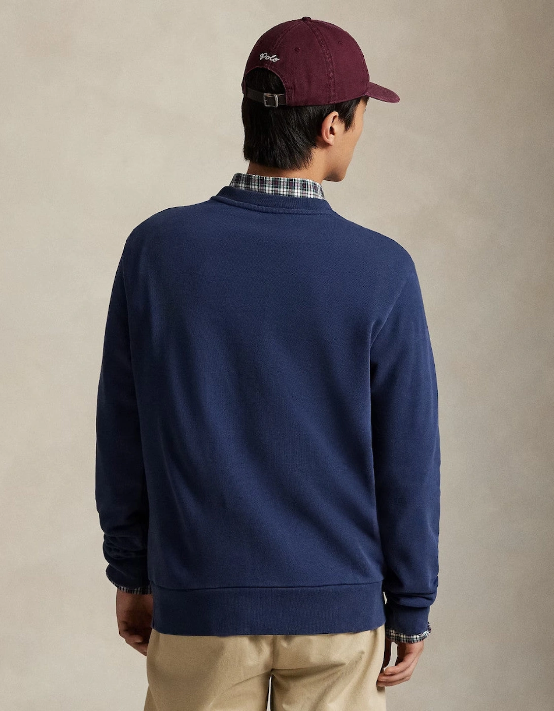 Polo Ralph Lauren Loopback Crew Neck Sweatshirt 017 Cruise Navy
