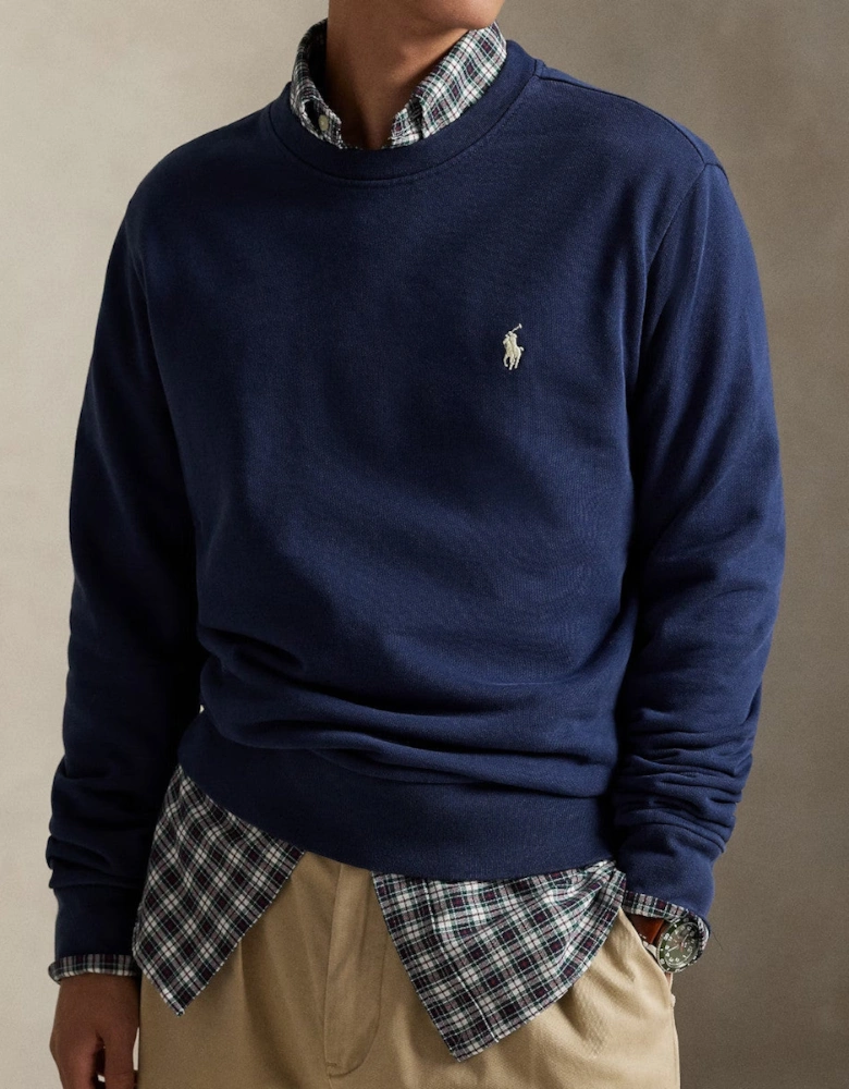Polo Ralph Lauren Loopback Crew Neck Sweatshirt 017 Cruise Navy