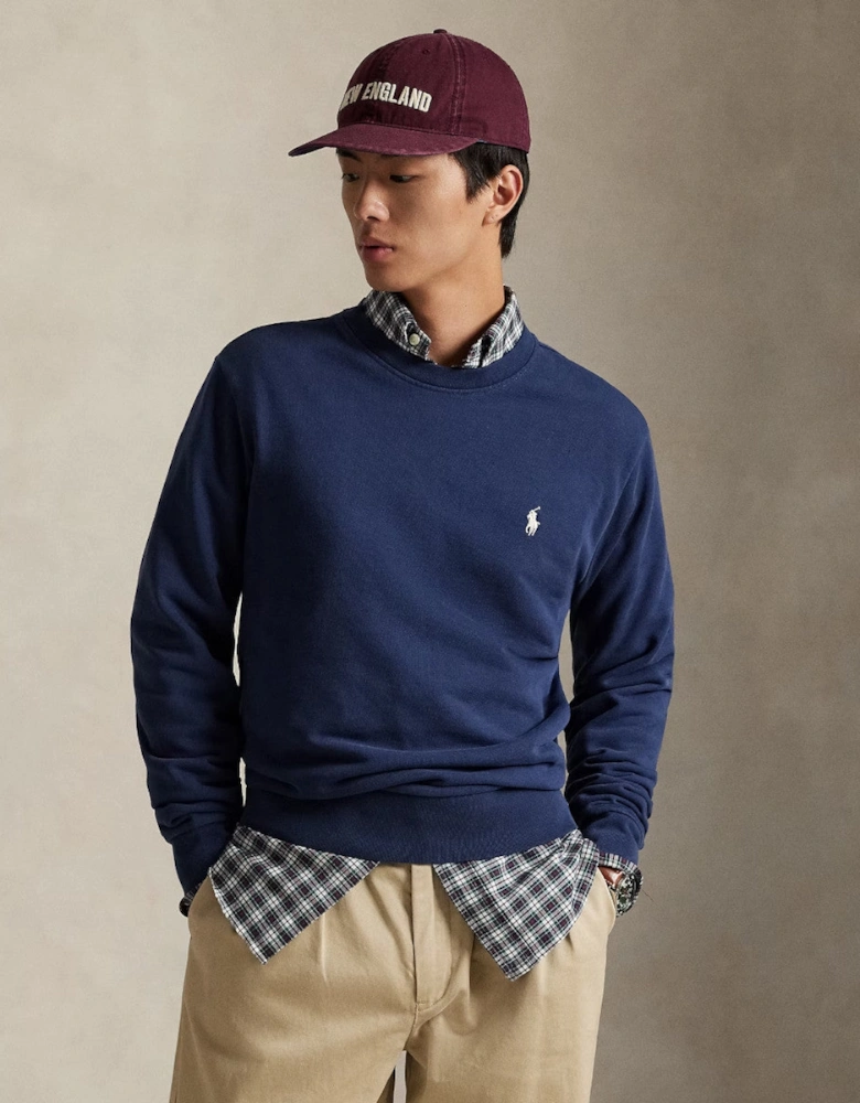 Polo Ralph Lauren Loopback Crew Neck Sweatshirt 017 Cruise Navy